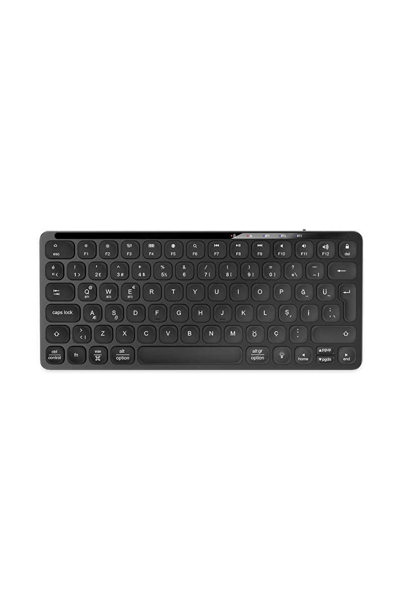 Pusat Business Pro Mini Bluetooth Kablosuz Klavye Siyah